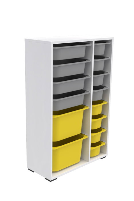 Hanah Home Rine 2D4K8U Blanco, Gris y Amarillo Hanah Home Rine 2D4K8U Blanco, Gris y Amarillo